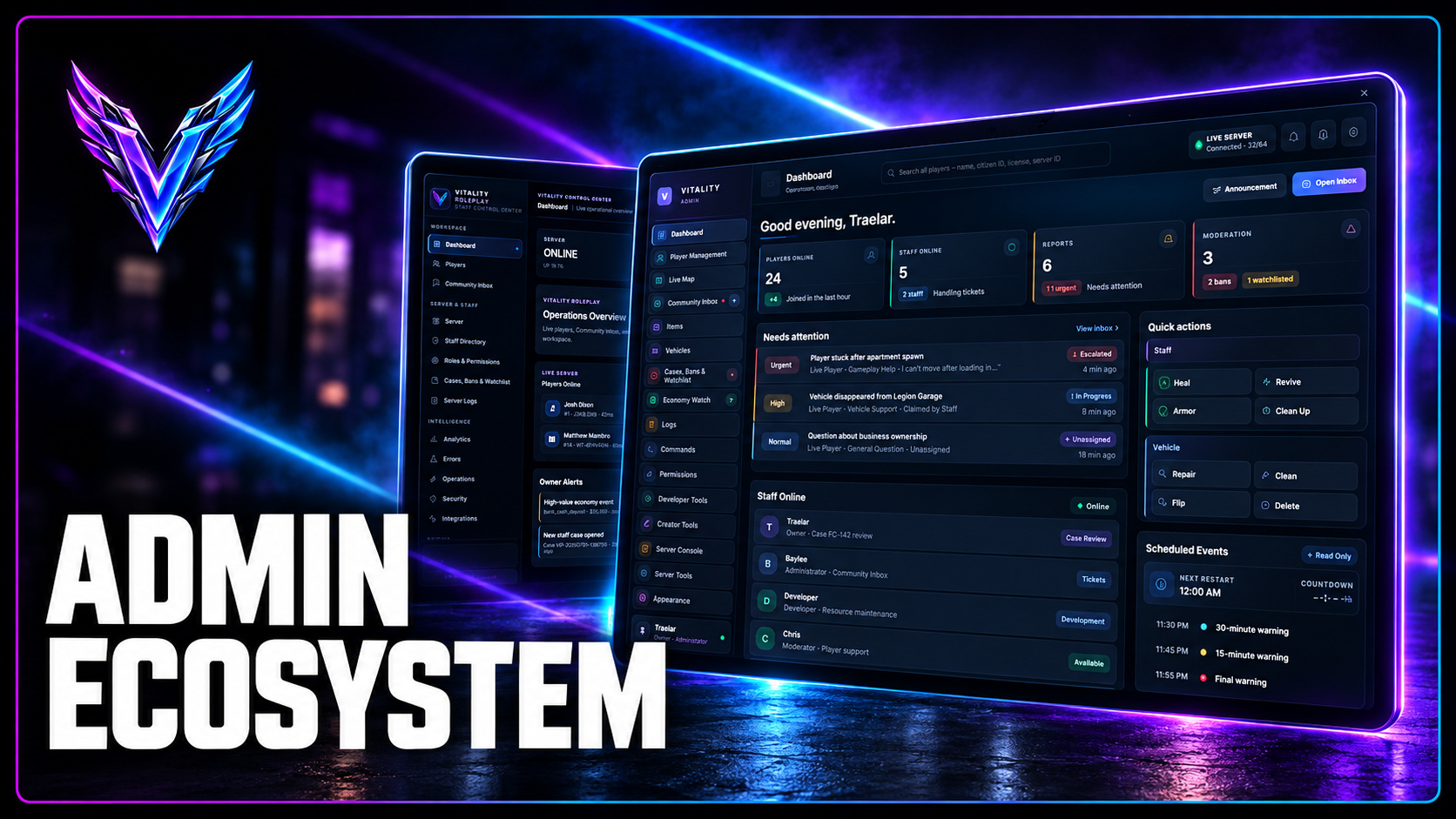 Vitality Admin Ecosystem cover